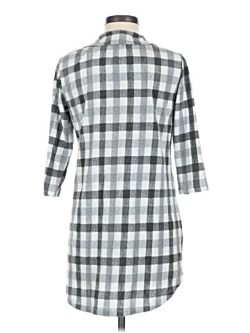 Laura Ashley 3/4 Sleeve Button-Down Shirt (view 2)