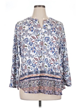 Croft & Barrow 3/4 Sleeve Blouse (view 1)