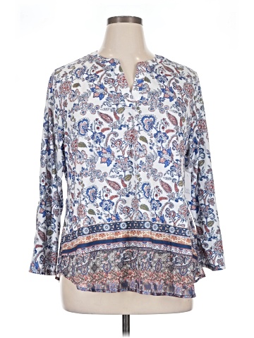 Croft & Barrow 3/4 Sleeve Blouse (view 1)