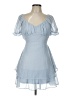 Love Tree 100% Polyester Blue Cocktail Dress Size L - photo 1