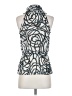 The Limited 100% Polyester Blue Sleeveless Blouse Size S - photo 2