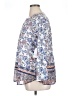 Croft & Barrow Paisley Blue 3/4 Sleeve Blouse Size 1X - photo 5