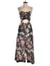 Zimmermann Floral Gray Jumpsuit Size 6 (1) - photo 1