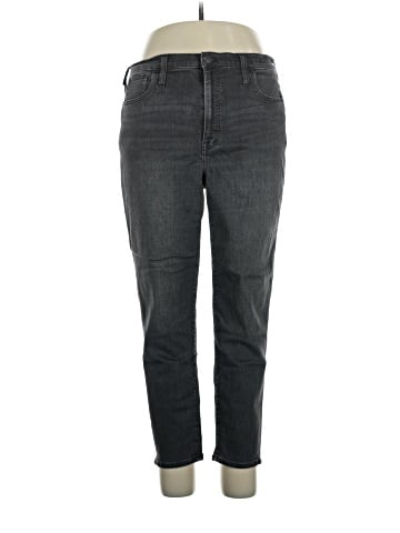 Madewell High-Rise Slim Straight Jeans in Richgrove Wash (view 1)