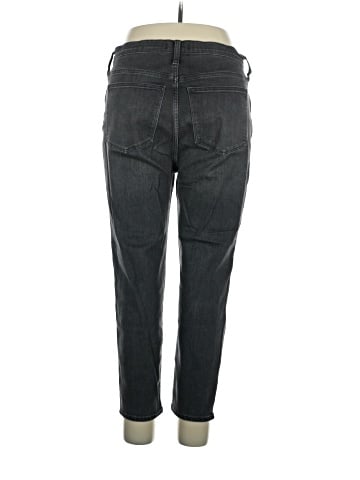 Madewell High-Rise Slim Straight Jeans in Richgrove Wash (view 2)