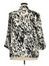 Alex Evenings 100% Polyester Animal Print Ivory Jacket Size 2X - photo 2