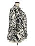 Alex Evenings 100% Polyester Animal Print Ivory Jacket Size 2X - photo 4