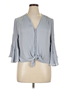 Lc Lauren Conrad 3/4 Sleeve Blouse