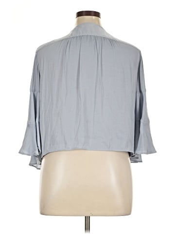 LC Lauren Conrad 3/4 Sleeve Blouse (view 2)