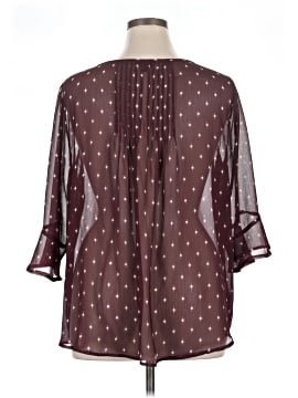 Torrid 3/4 Sleeve Blouse (view 2)