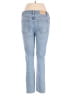 Zara Hearts Blue Jeans Size 6 - photo 1