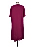 Eileen Fisher 100% Silk Solid Burgundy Casual Dress Size S - photo 2