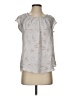LC Lauren Conrad 100% Polyester Gray Sleeveless Blouse Size S - photo 1