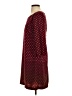 Old Navy 100% Polyester Polka Dots Burgundy Casual Dress Size S - photo 5