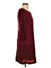 Old Navy 100% Polyester Polka Dots Burgundy Casual Dress Size S - photo 4