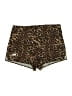 Assorted Brands Animal Print Gold Shorts Size L - photo 1