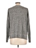 Lucky Brand Metallic Gray Pullover Sweater Size L - photo 2