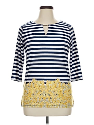 La Vanya 3/4 Sleeve Top (view 1)