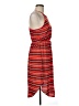 Soprano 100% Polyester Stripes Red Casual Dress Size M - photo 4