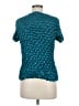 Assorted Brands 100% Polyester Teal Short Sleeve Blouse One size - photo 2