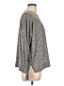 Lucky Brand Metallic Gray Pullover Sweater Size L - photo 4