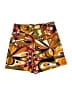 Zara Print Orange Shorts Size XS - photo 2