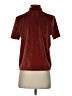 Madewell Solid Burgundy Short Sleeve Top Size S - photo 2