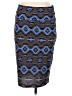 Lularoe Print Blue Casual Skirt Size M - photo 1