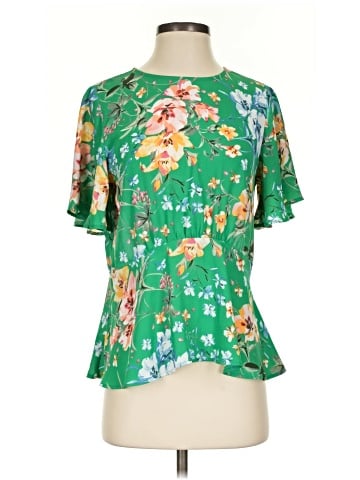 Ann Taylor LOFT Short Sleeve Blouse (view 1)