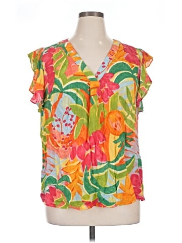 RACHEL Rachel Roy Short Sleeve Blouse (view 1)