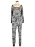 Pink Lily Camo Gray Jumpsuit Size L - photo 1