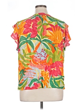 RACHEL Rachel Roy Short Sleeve Blouse (view 2)