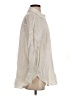 Zara 100% Linen Ivory Long Sleeve Button-Down Shirt Size XS - photo 4