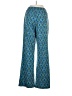 Spense Print Blue Casual Pants Size M - photo 2