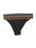 Unbranded Print Black Swimsuit Bottoms Size S - photo 1