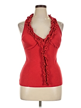 Three Pink Hearts Sleeveless Blouse