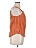 Universal Thread 100% Cotton Orange Sleeveless Blouse Size XL - photo 4