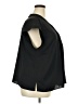 ELOQUII 100% Polyester Black Short Sleeve Blouse Size 20 Plus - photo 4