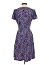 Wisp Print Blue Casual Dress Size 4 - photo 2