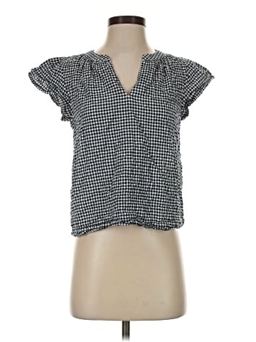 Johnnie-O Short Sleeve Blouse (view 1)