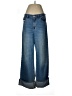 Madewell Chevron-herringbone Blue Jeans Size 29 waist - photo 1