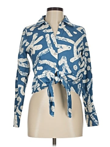 Haute Hippie Long Sleeve Blouse (view 1)