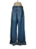 Madewell Chevron-herringbone Blue Jeans Size 29 waist - photo 2