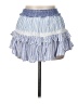 Surf Gypsy Stripes Blue Casual Skirt Size L - photo 2