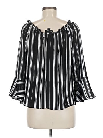 Fortune + Ivy 3/4 Sleeve Blouse (view 2)