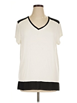 Black Label By Chico's Short Sleeve Top
