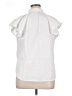 Gap White Short Sleeve Blouse Size XL - photo 2