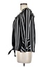 Fortune + Ivy 100% Polyester Black 3/4 Sleeve Blouse Size M - photo 5