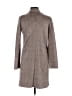 Potter's Pot Plaid Tan Gray Coat Size S - photo 2