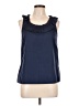 J.Crew 100% Cotton Blue Sleeveless Blouse Size 10 - photo 1